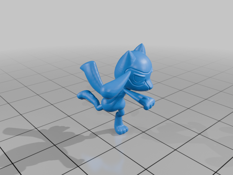 🧸 mega lucario. lucario. and riolu.・Free STL File for 3D printing・Cults
