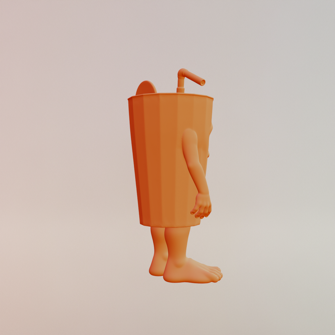 🤌 Brr Es Teh Patipum Italian brainrot・ 3D File for 3D printing・Cults