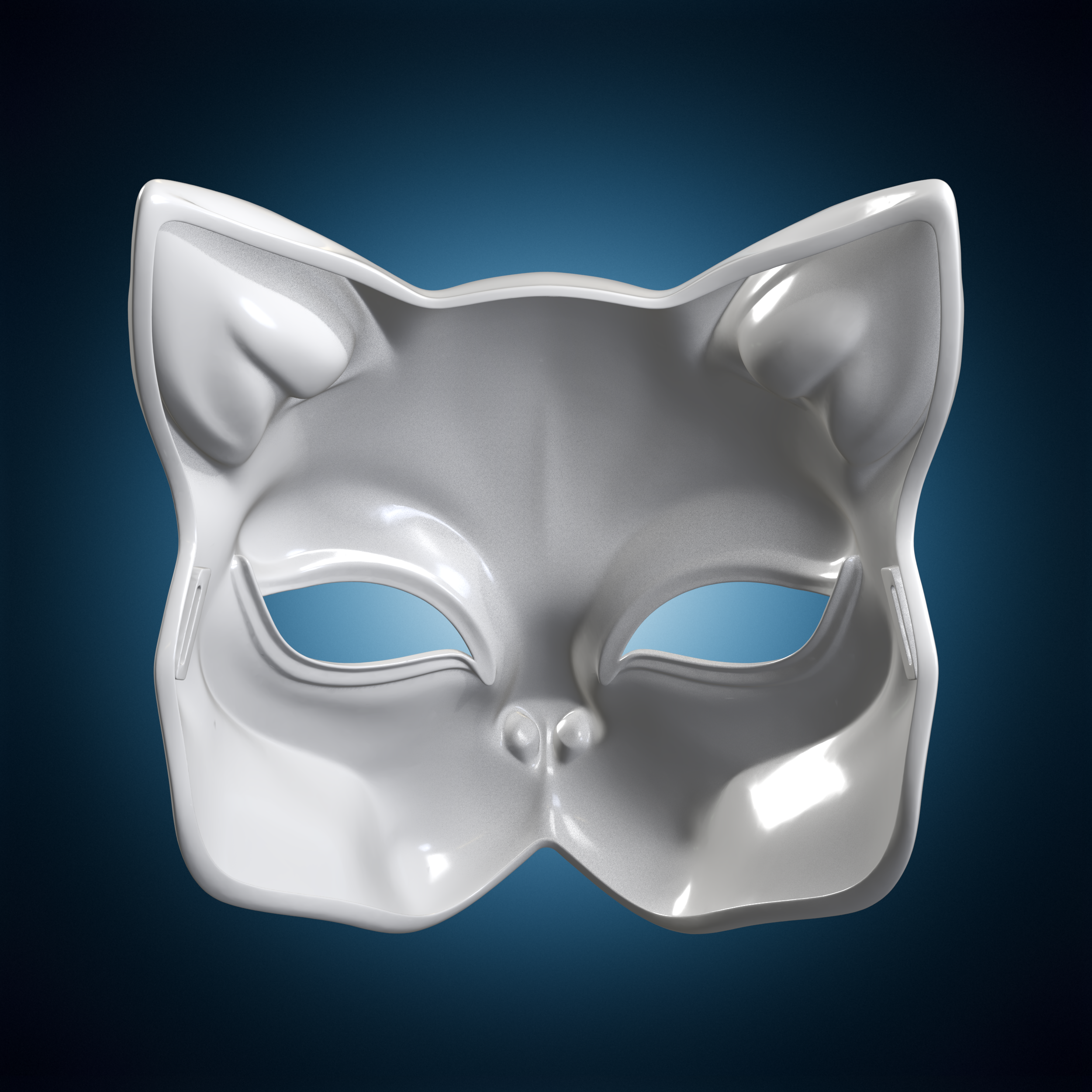 🐱 Cat Mask 3D Print Model・ 3D File for 3D printing・Cults