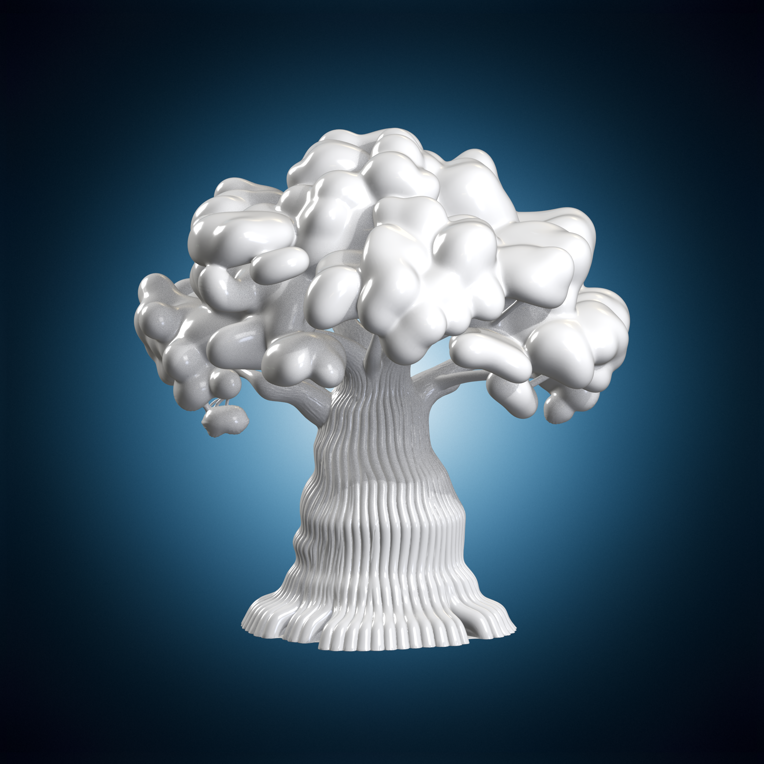 🌳 Hollow Oak Tree 3D Print Model・ 3D File for 3D printing・Cults