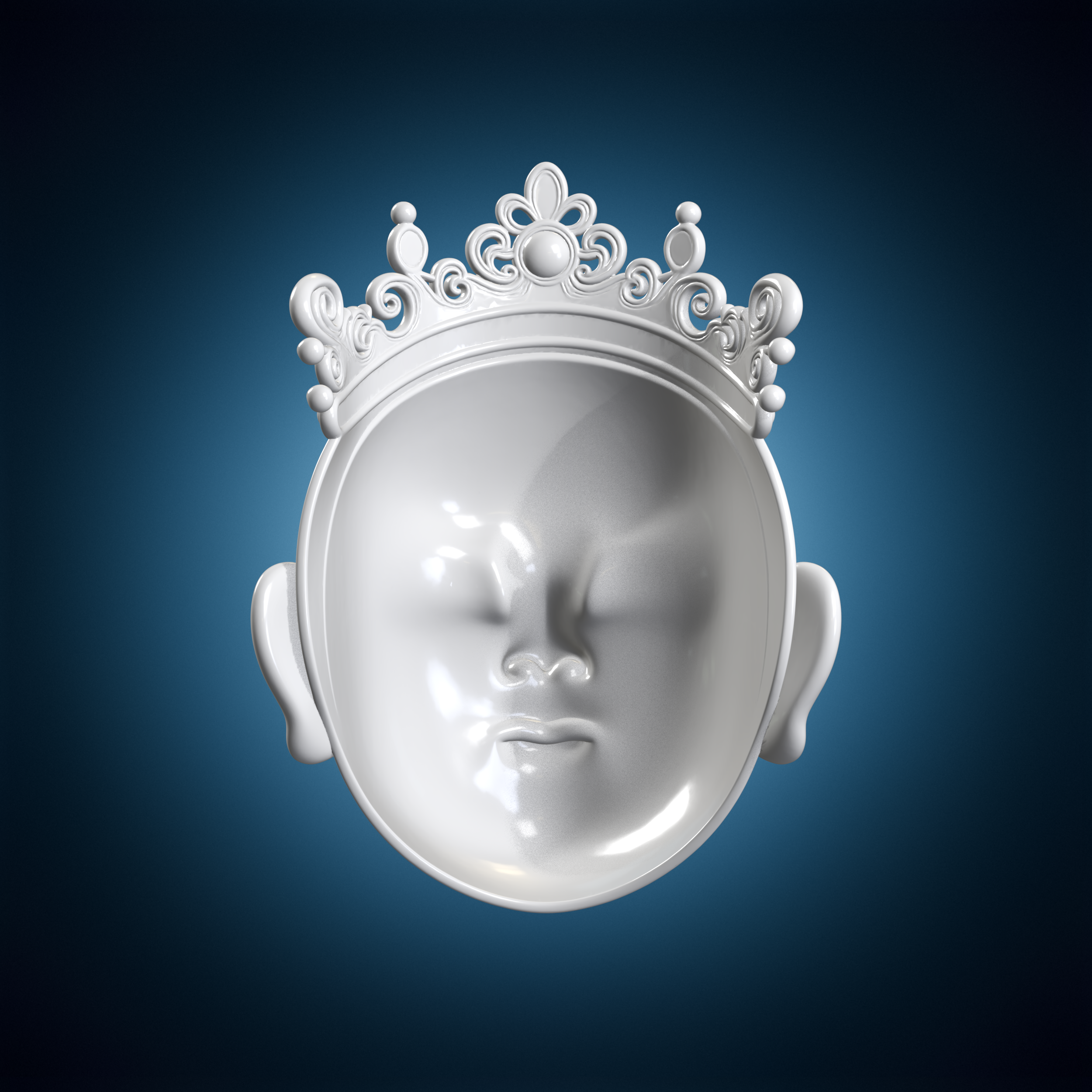 😷 Chinese Opera Mask 3D Print Model・ 3D File for 3D printing・Cults