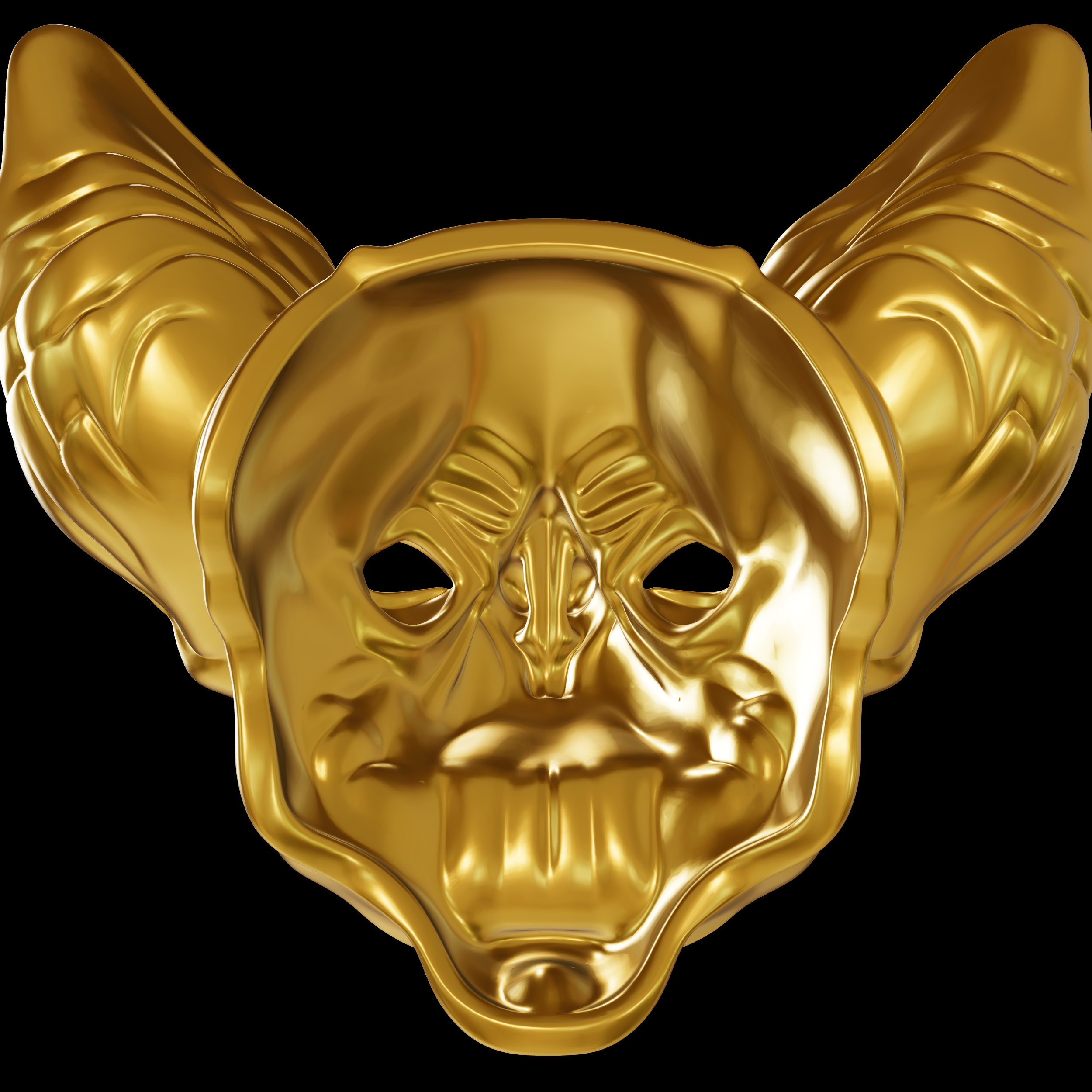 🦇 Bat Mask 3D Print Model・ 3D File for 3D printing・Cults