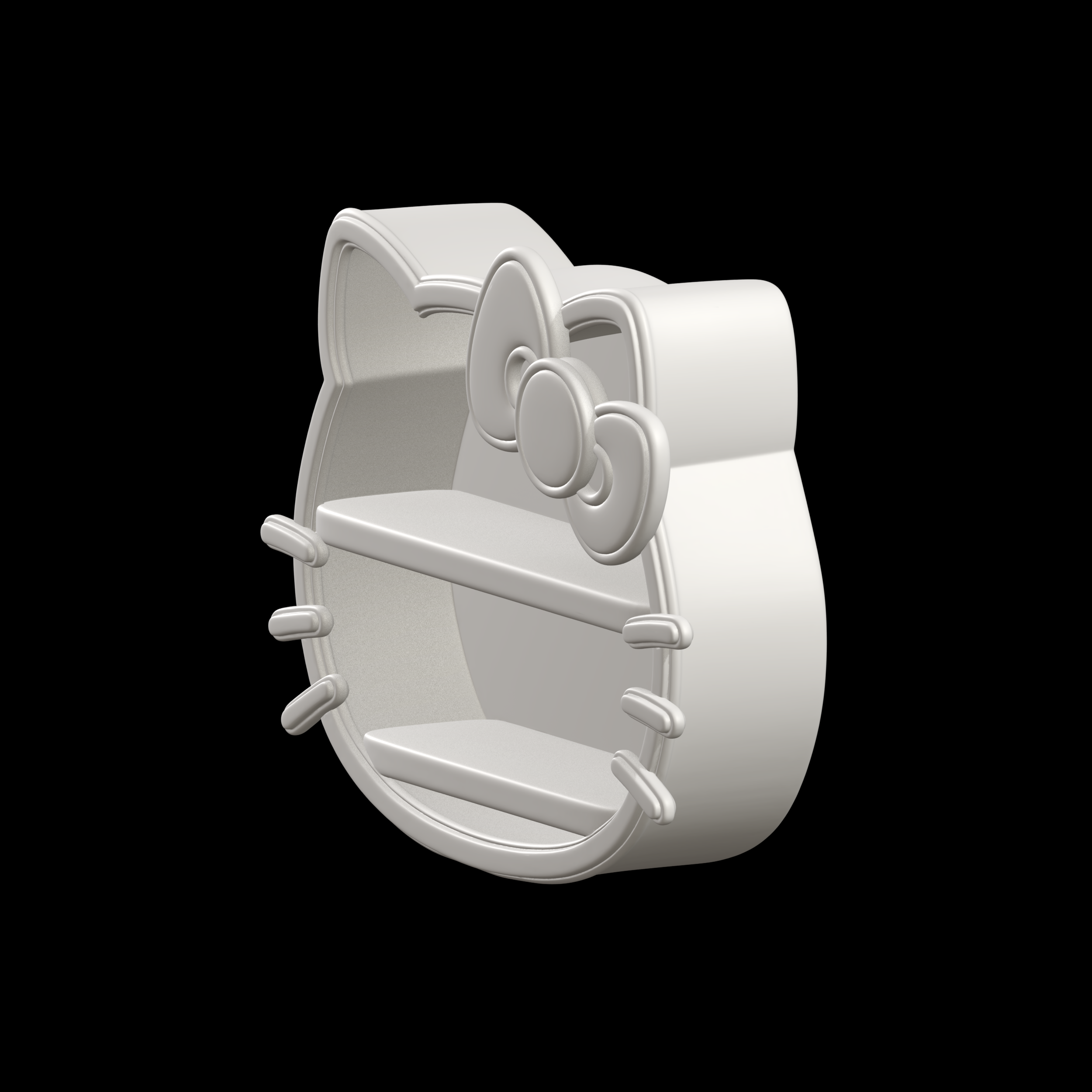 👋 Hello Kitty Shelf・ 3D File for 3D printing・Cults