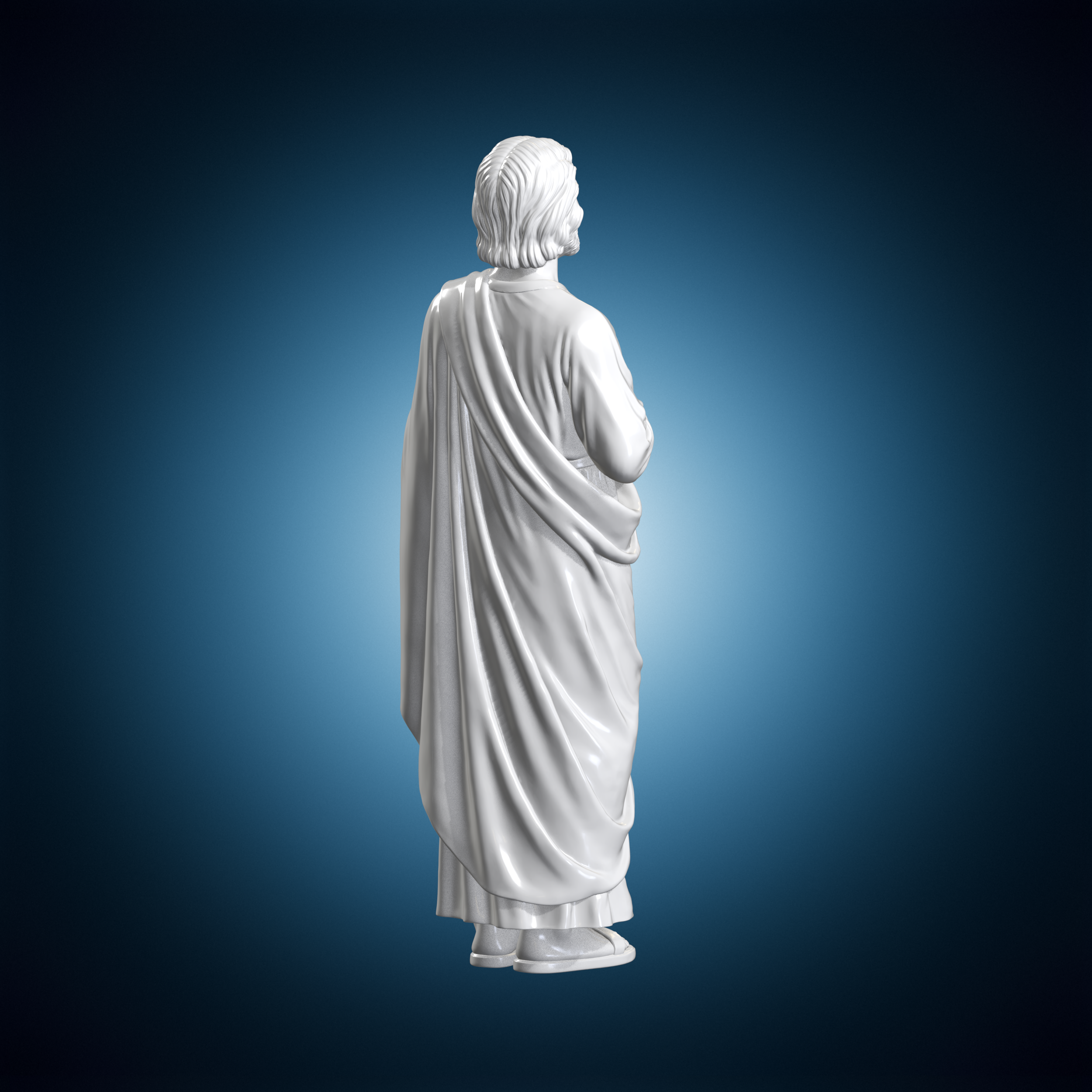 🎁 Saint Jude Thaddeus Statue 3D Print Model・ 3D File for 3D printing・Cults