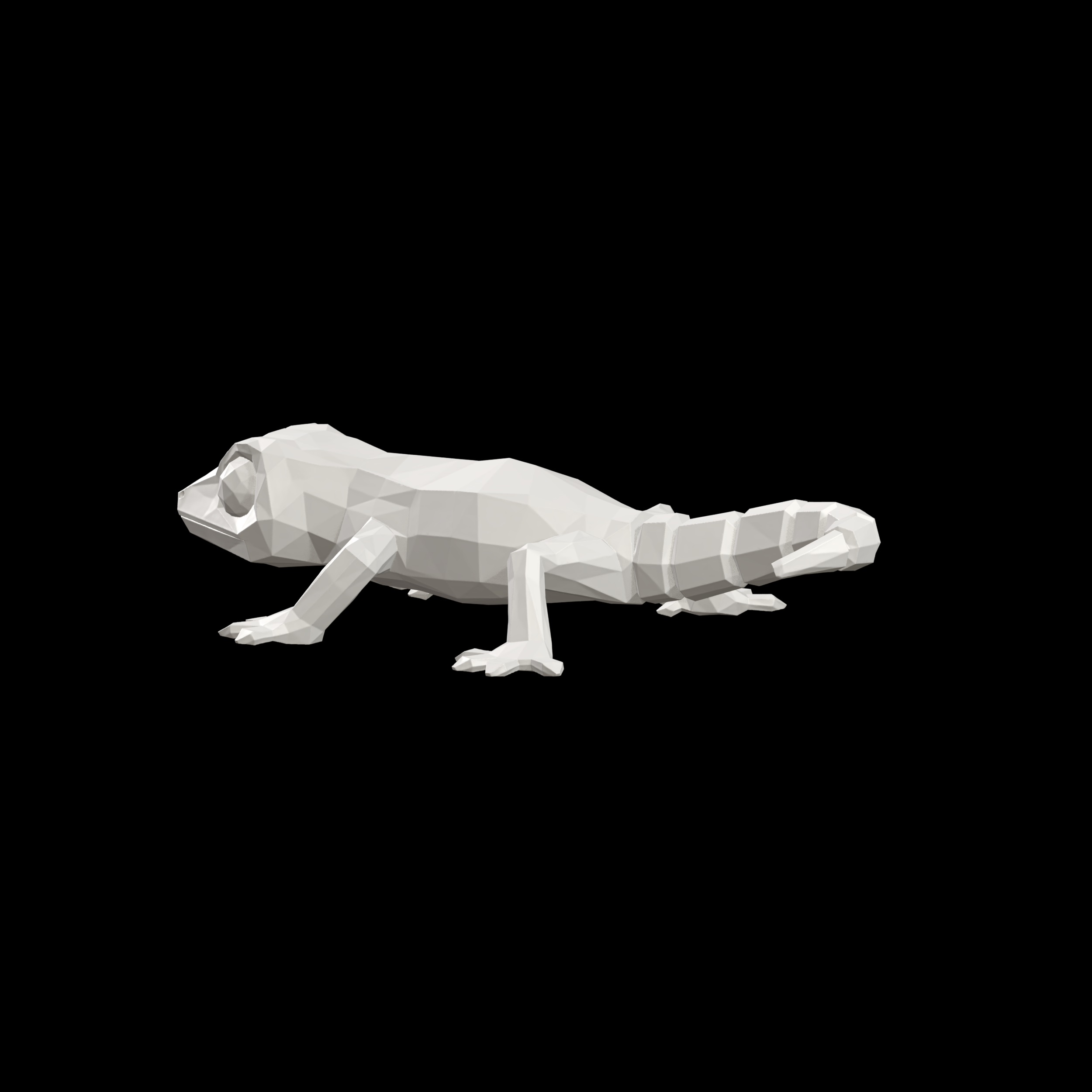 🦎 Low Poly Lizard 3D Print Model Animal Figure・ 3D File for 3D printing ...