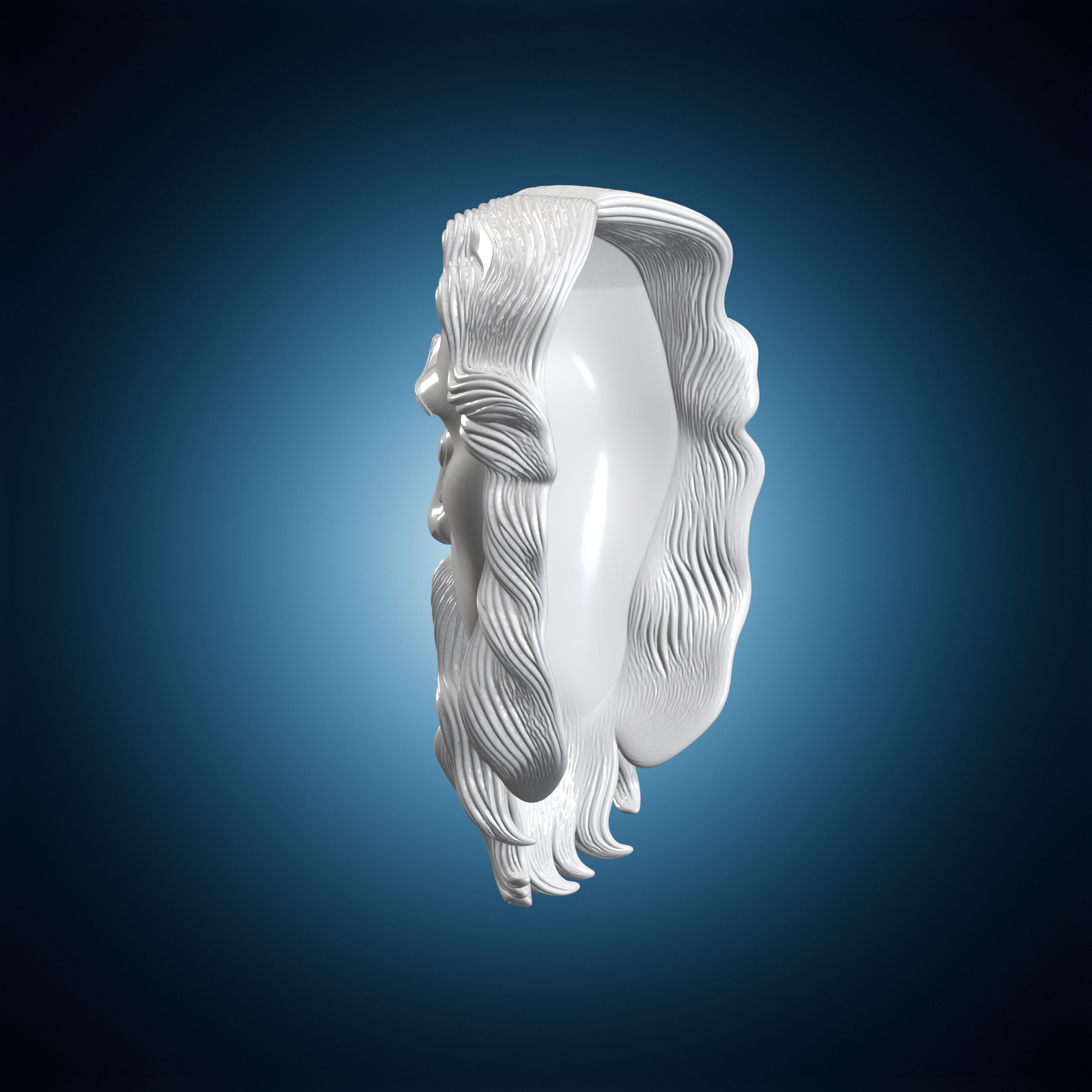 🏛️ Greek Tragedy Mask 3D Print Model・ 3D File for 3D printing・Cults