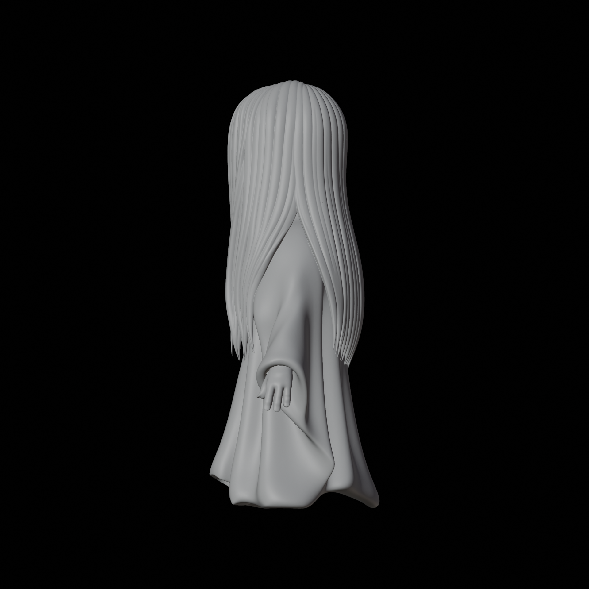 Sadako Face Print