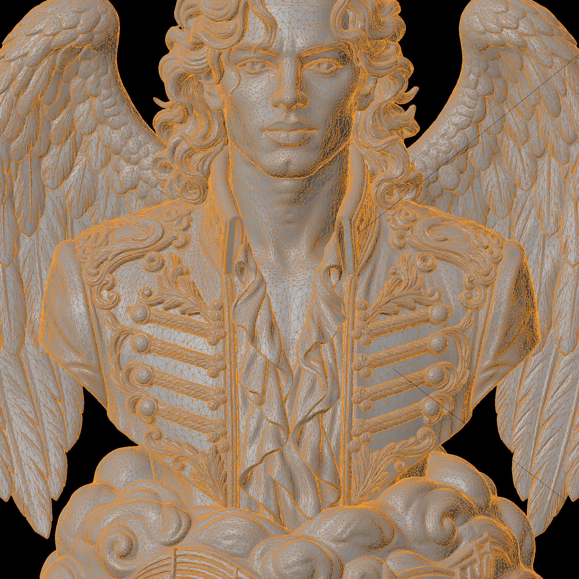 Five Angel Math 👼 Pop Angel Memorial Sculpture 3D Print Model・ 3D File for 3D printing ...