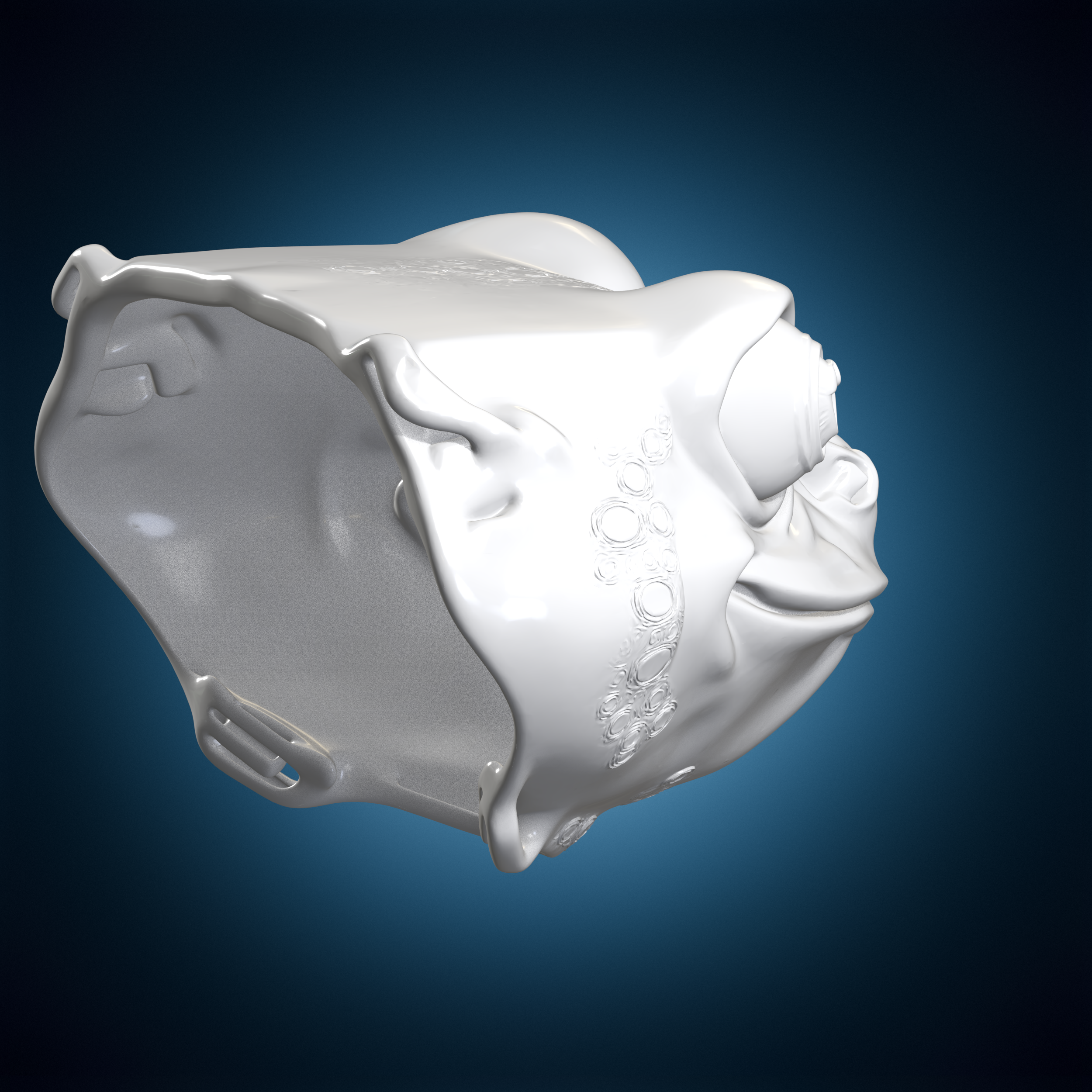 🐸 Frog Mask 3D Print Model・ 3D File for 3D printing・Cults