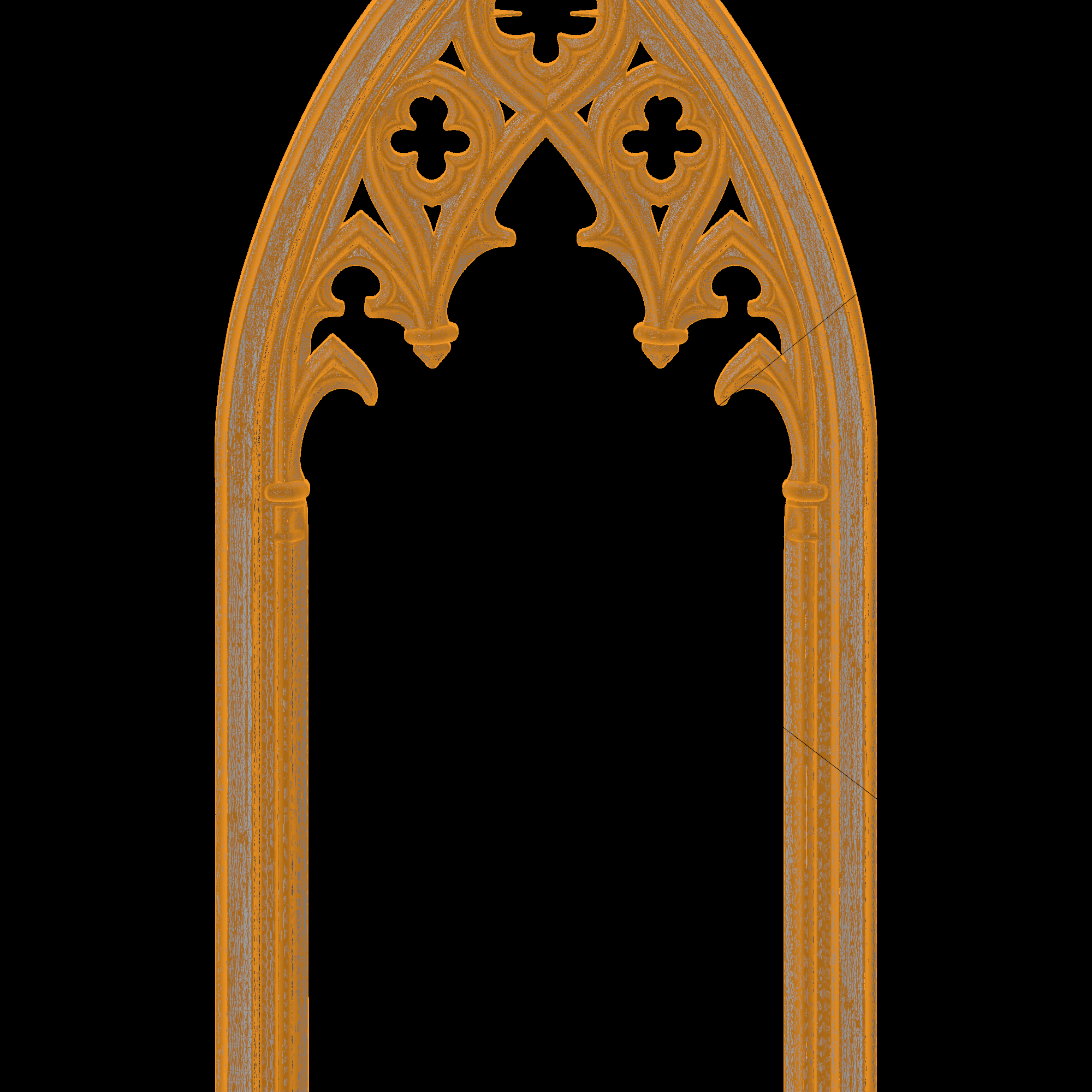 Codex 3d Models 🖼️ Gothic Arch Frame Cathedral Codex 3D Print Model・ 3D File for 3D ...