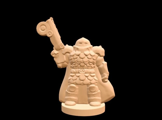 Knight Gunner 🎲 Gunner Knight (18mm scale)・Free STL File for ・Cults