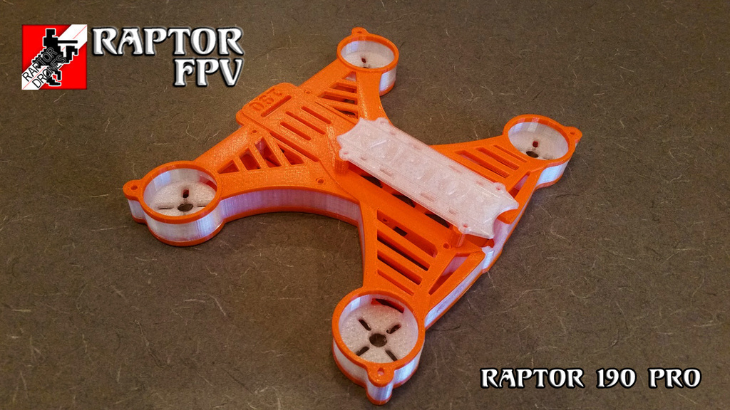 Free 3D file Raptor 190 Racing Quadcopter 🚁 ・Template to download and ...