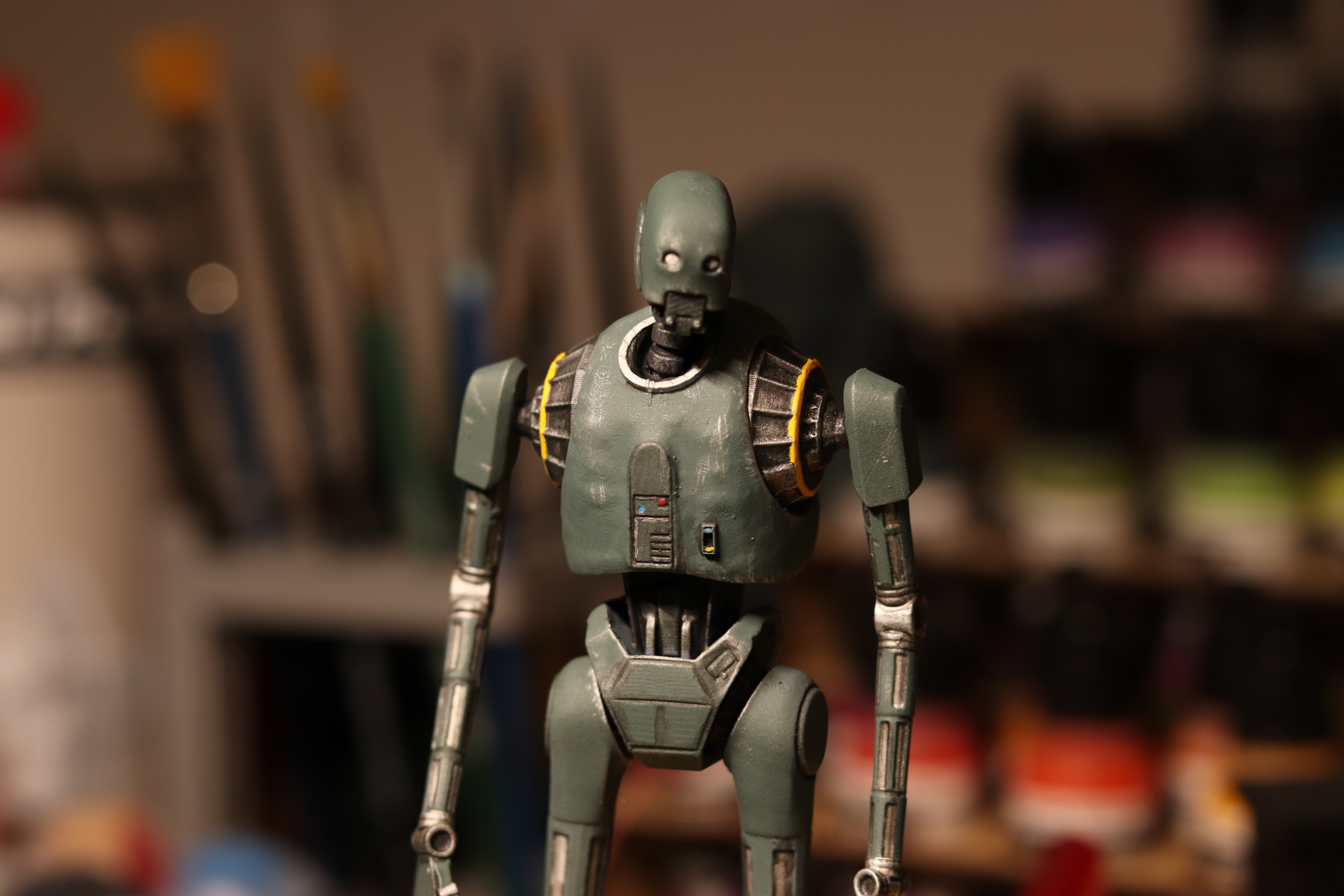 3D printed K-2SO STAR WARS ROGUE ONE ROBOT・Cults