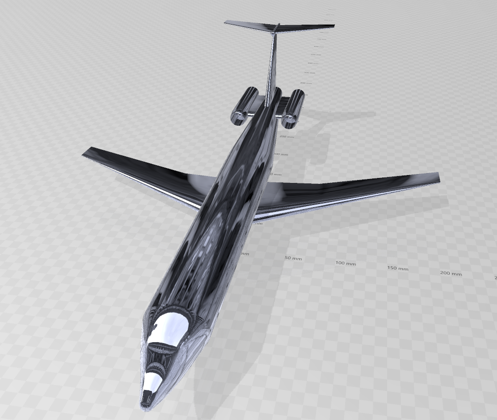 ️ Custom Twin-Engine Jetliner – DC-9-70 Inspired・Free 3D File for ・Cults