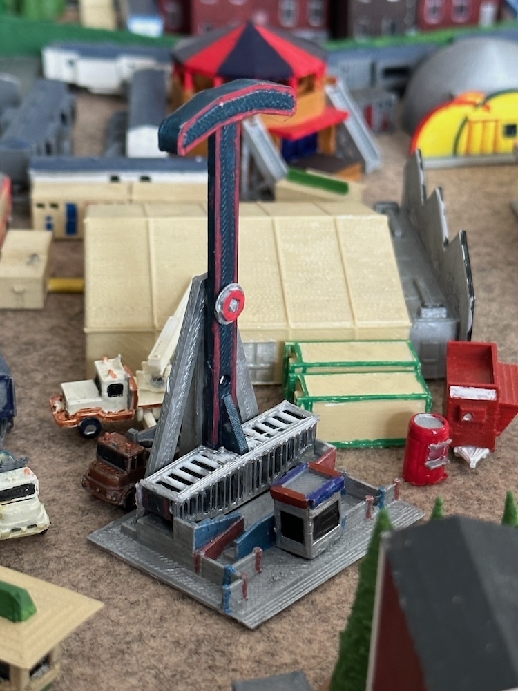🎲 Funfair - Fun ride 2 (z-scale)・Free 3D File for ・Cults