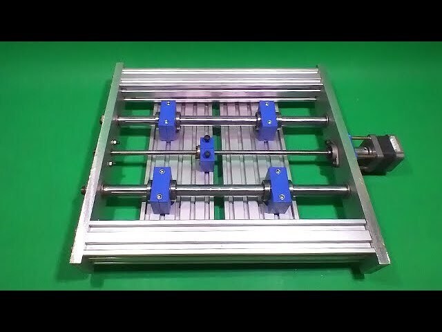 🧞‍♂️ CNC DIY Milling Router Machine Homemade XY Linear Rail・Free STL ...