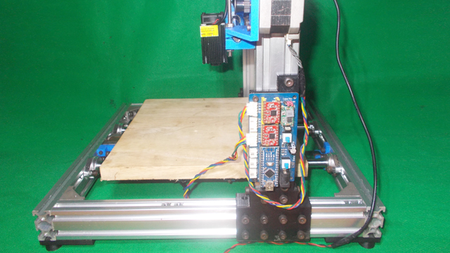 🖨️ 078-Homemade Laser Draw Mill Plotter 3D Printer DIY Arduino Robotic ...