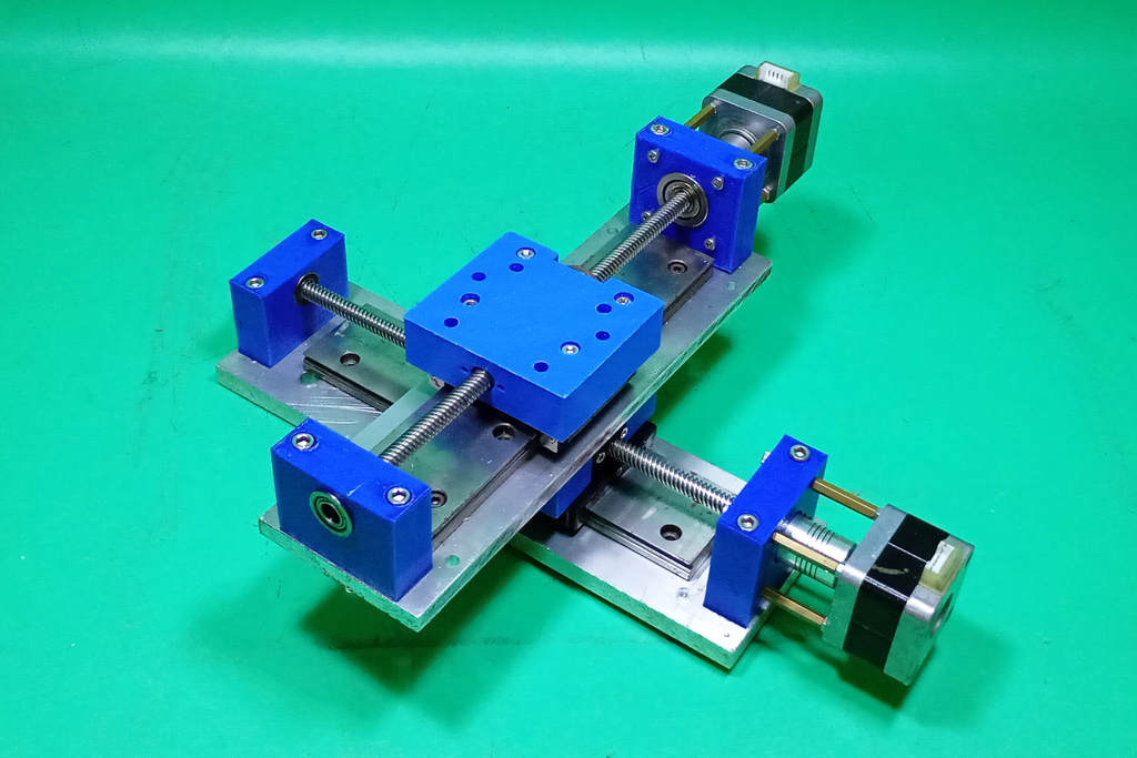 🧞‍♂️ Homemade XY Axis Slider Motion DIY Milling CNC Machine Homemade ...