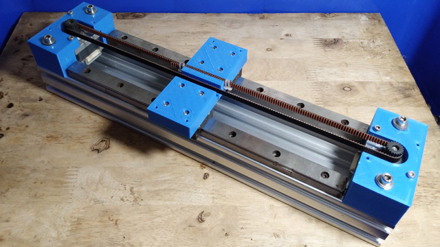 🛝 DIY XY Linear Rail Slide CNC Double Moltor Homemade Laser・Free STL ...