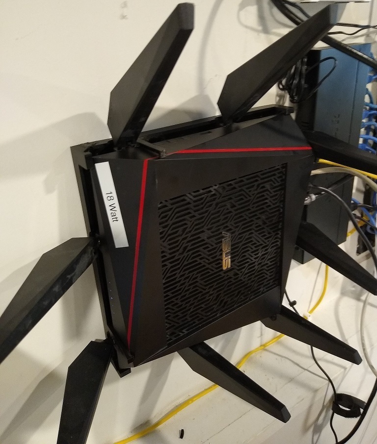 🔌 Asus AC5300 Router wall mount・Free 3D File for ・Cults