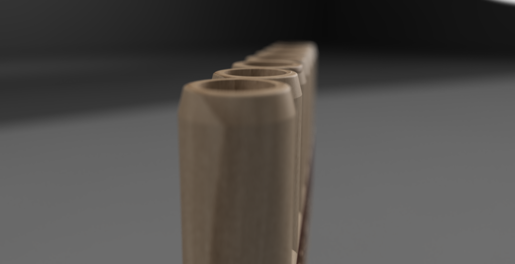 🎵 Indian Pan Flute V2 – One-Piece Instrument (C5 → C6)・Free 3D File for ...