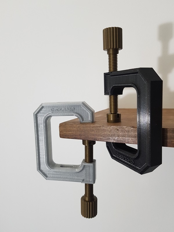 🗜️ CLAMP / C-CLAMP・Free 3D File for ・Cults