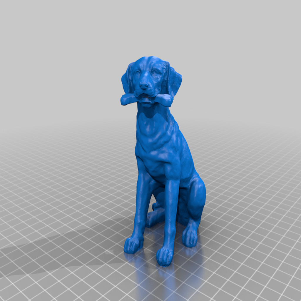 🐕 Dog - Photogrammetry・Free 3D File for ・Cults