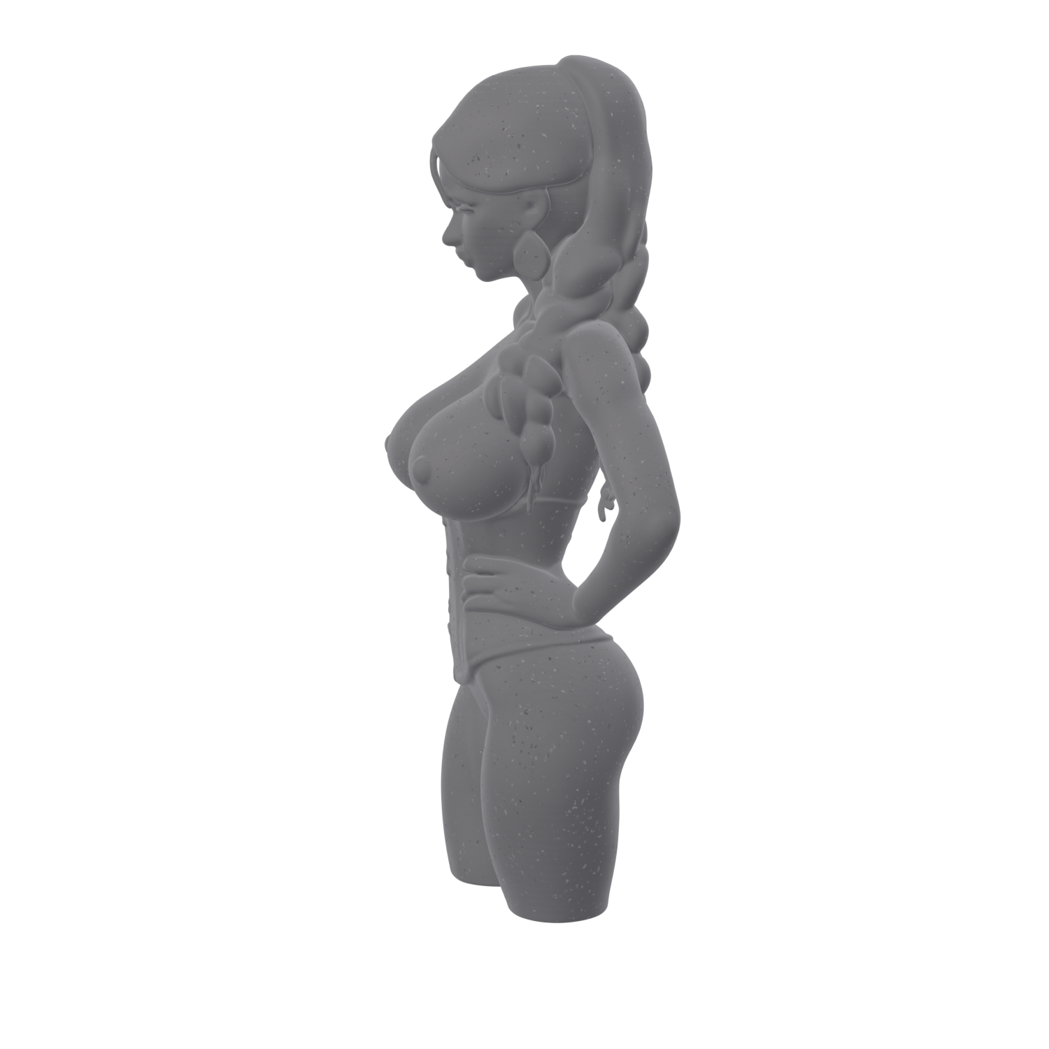 Pinup Stl File 🧙♀️ Gothic Witch – Curvaceous Nude Pinup | Fantasy Boudoir STL・ 3D ...