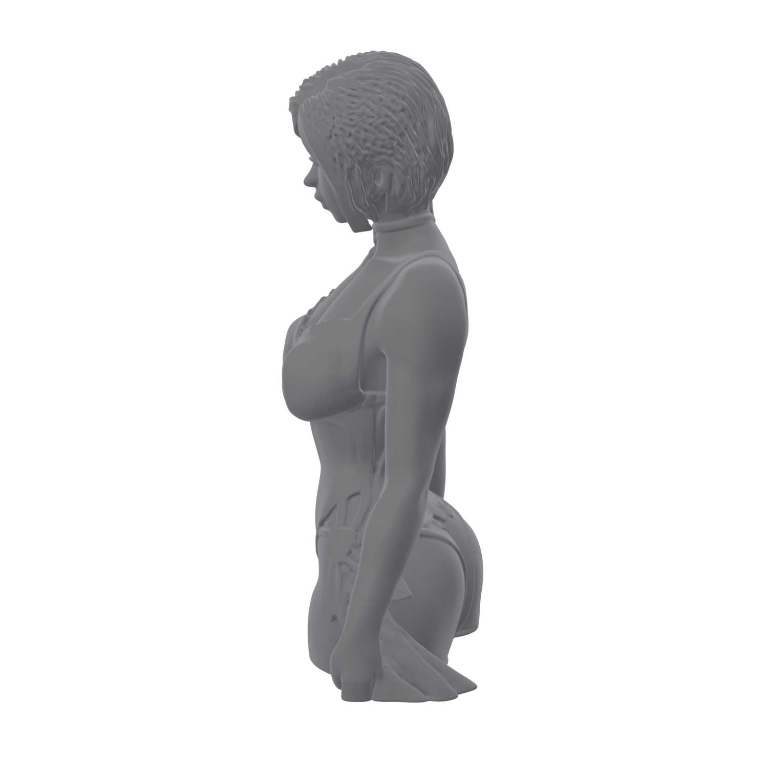 💋 Ada Wong – Sensual Nude Pinup | Cyberpunk Femme Fatale | Adult STL ...