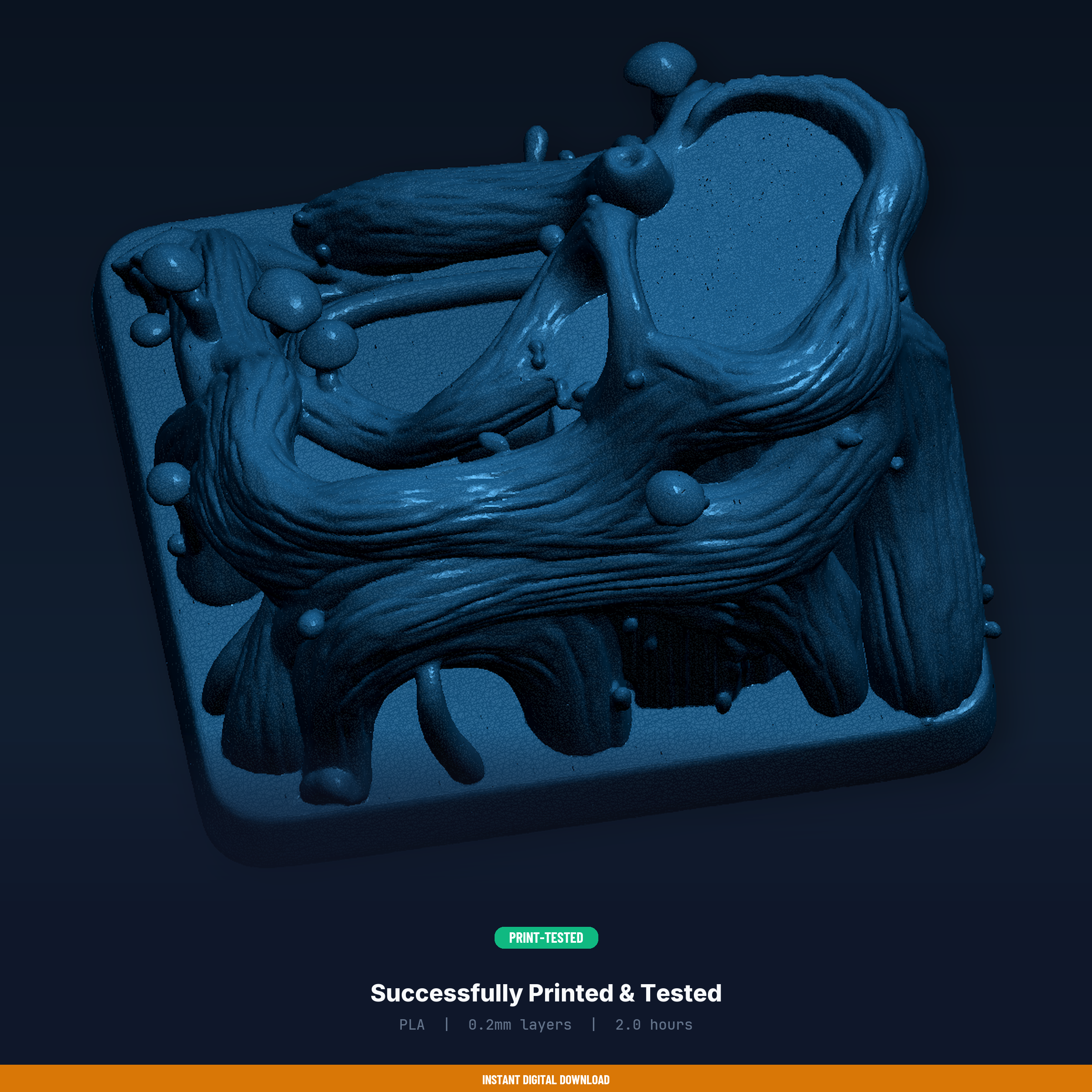 🌳 Ancient Tree Root Cave System - 3D Printable STL File・ 3D File for 3D ...