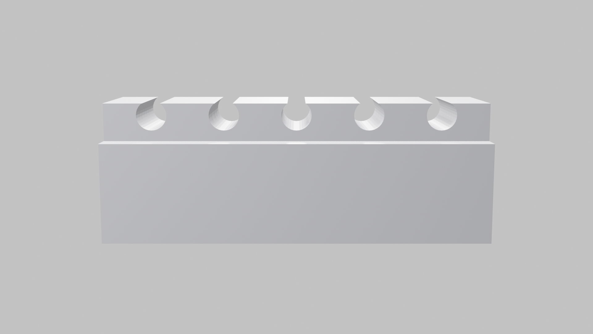 🔌 3-Slot Cable Clip — Desk Edge Cable Manager・ 3D File for 3D printing ...