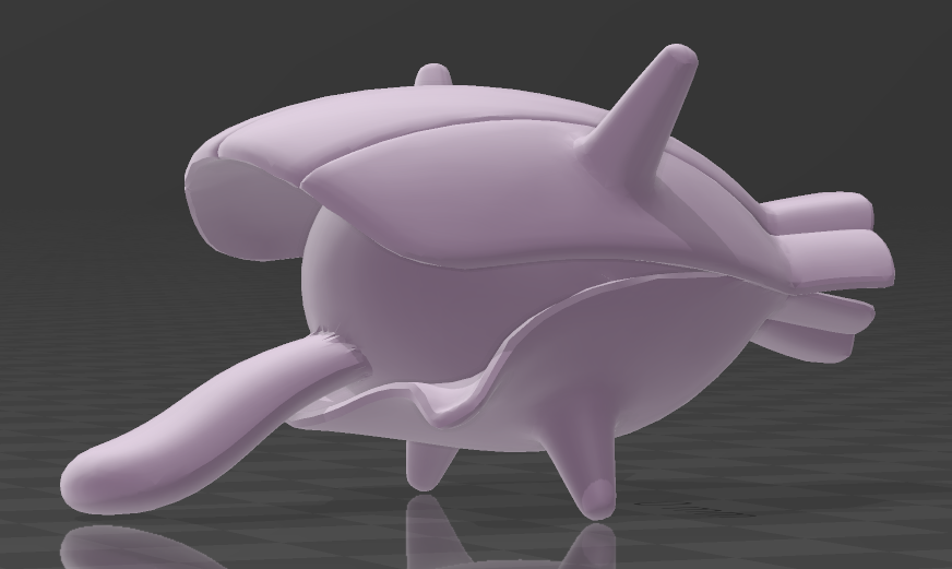🐉 #0090 Shellder・Free 3D File for ・Cults