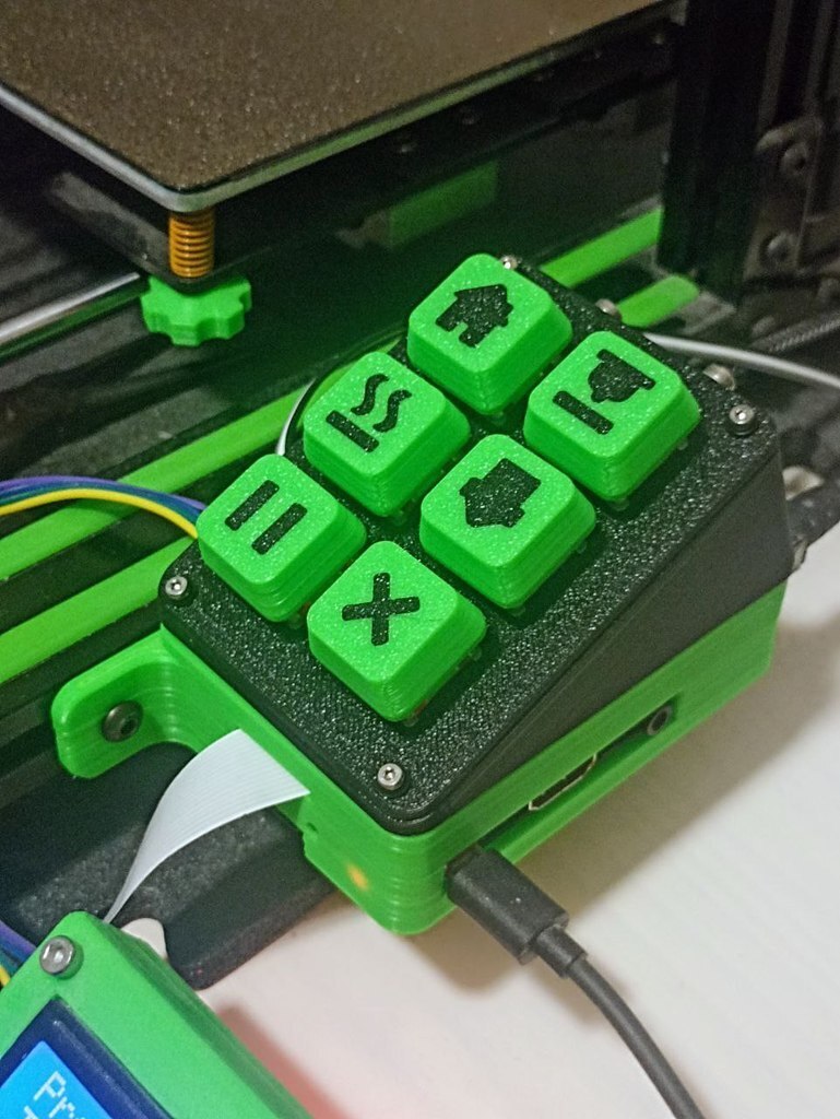 Keypad Raspberry Pi Led 7 Color ⌨️ Raspberry Pi Keypad・Free 3D File for ・Cults