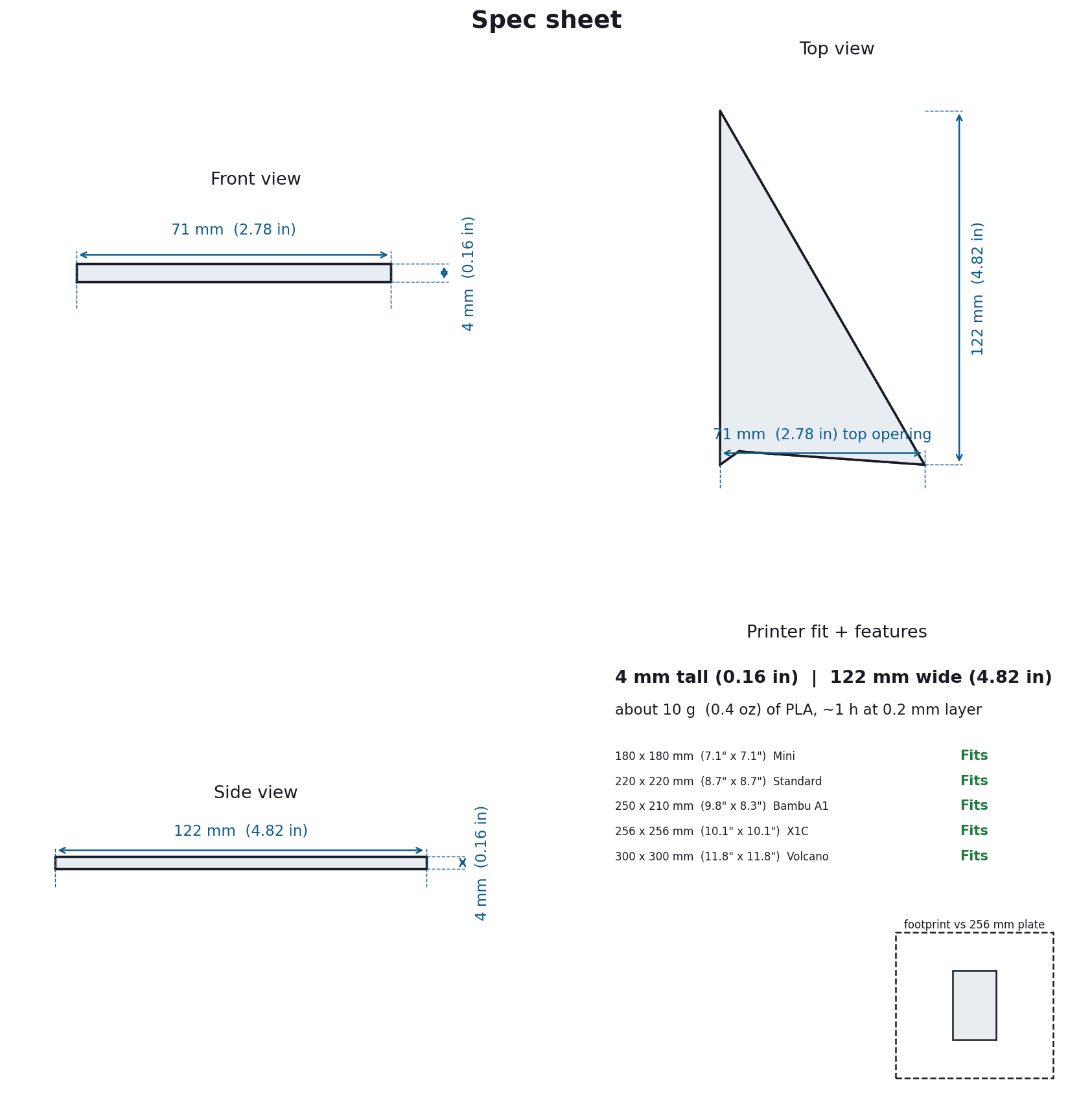 🛠️ Angle Template Measurement Tool, Engineering Calibrated・Free 3D File ...