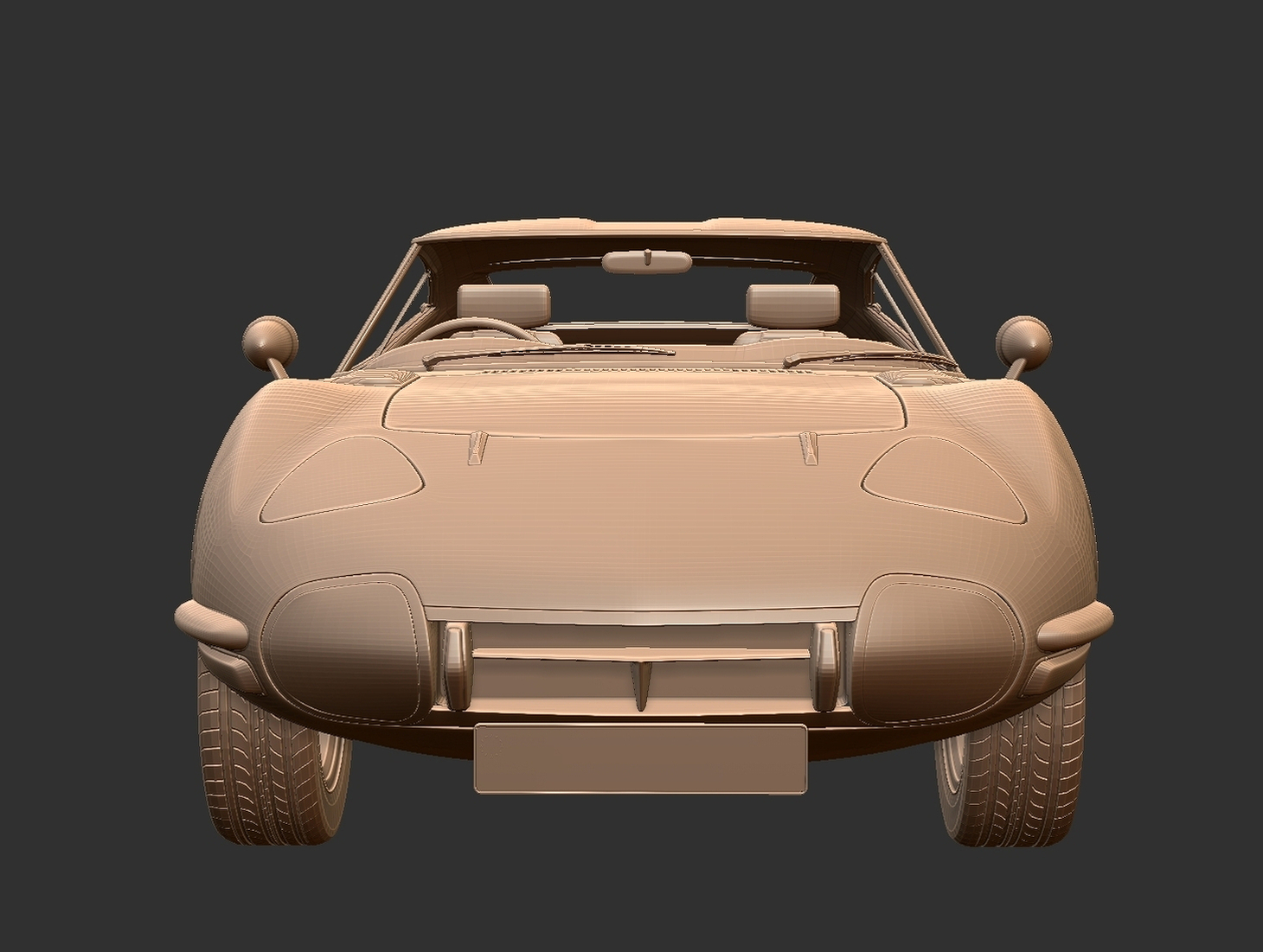🚗 1967 Toyota 2000GT MF10 – High Detail 3D Printable Model・ 3D