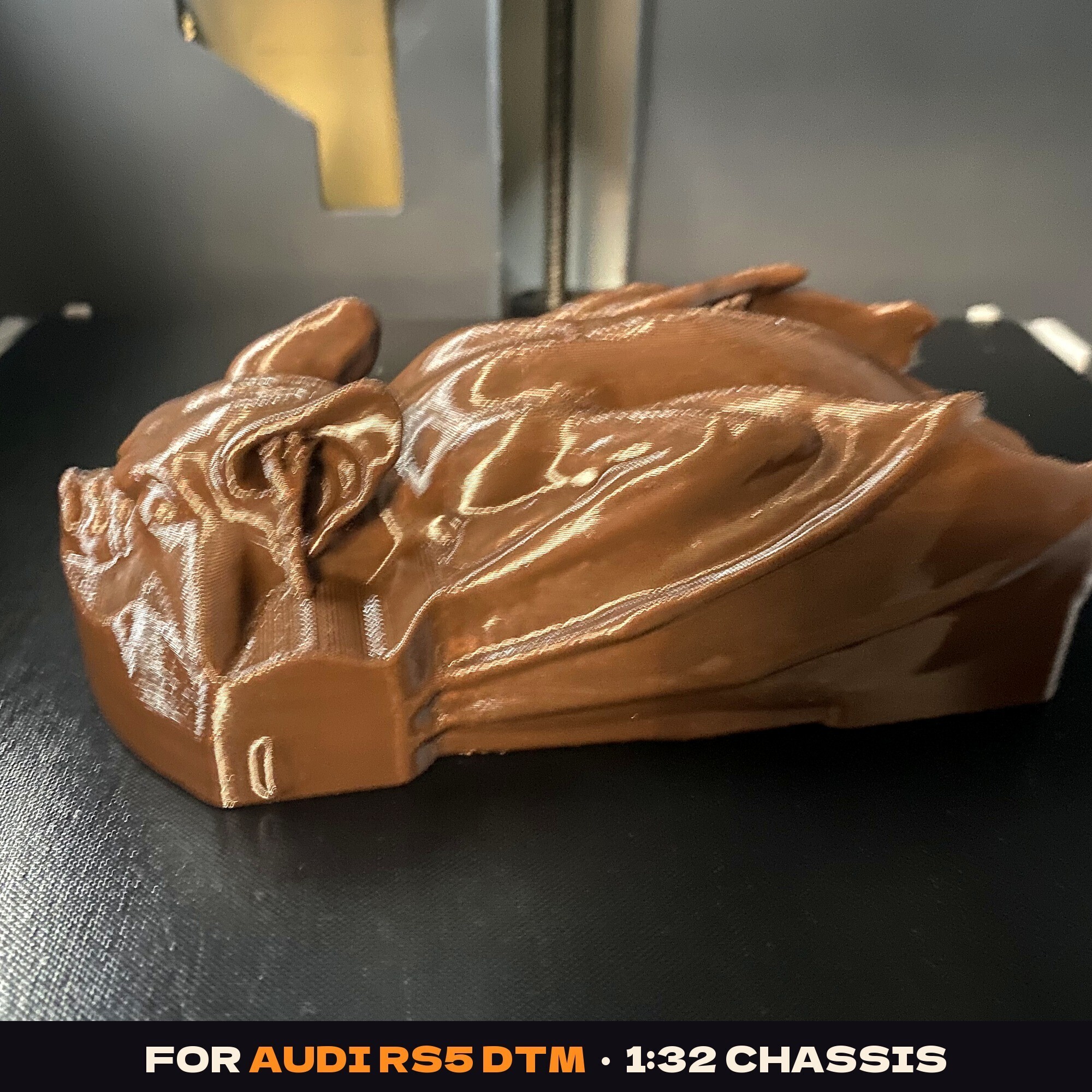 🦇 Bat Slot Car Body 1:32 for Audi RS5 DTM – Halloween Vampire Bat with ...