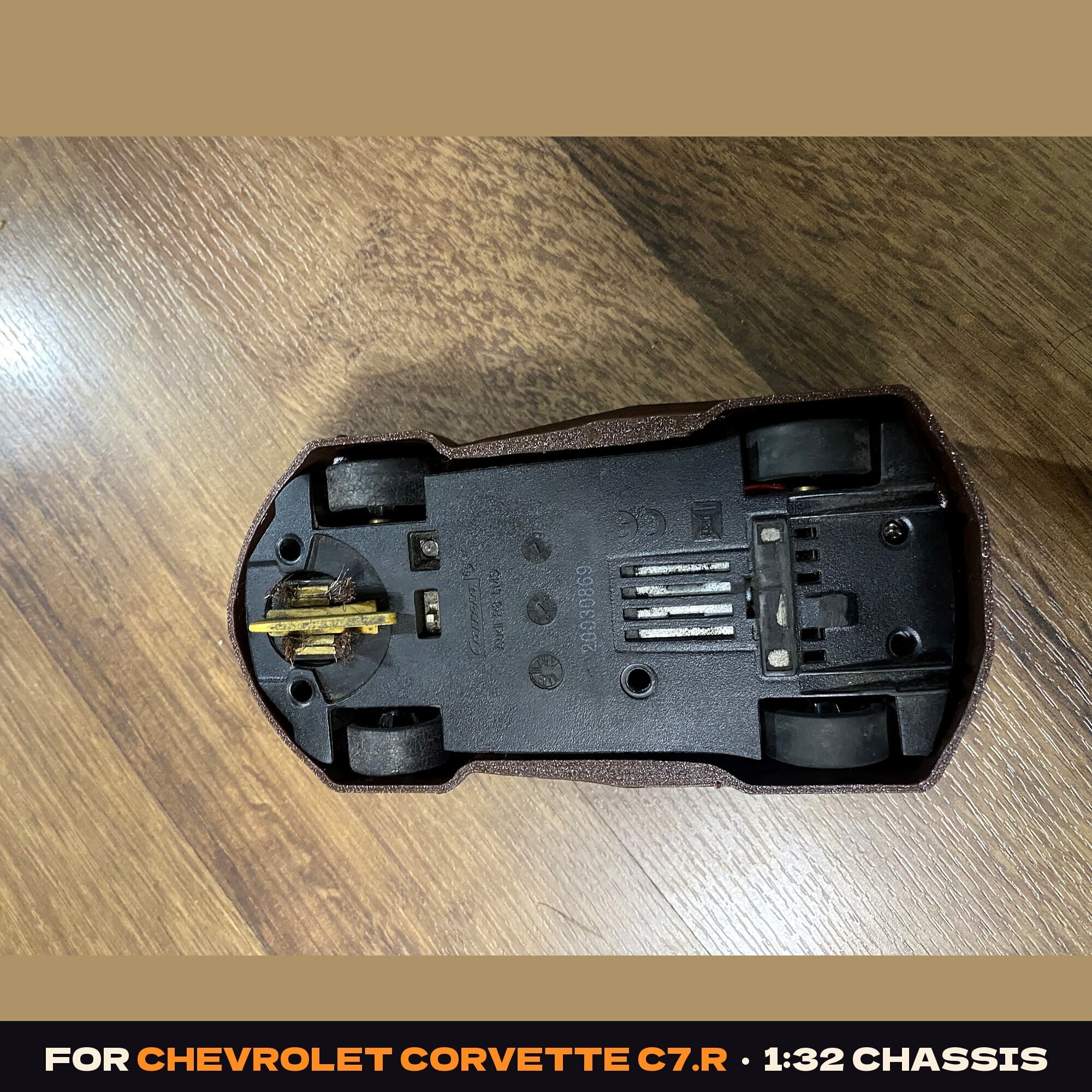 🦇 Bat Slot Car Body 1:32 for Chevrolet Corvette C7.R – Halloween ...