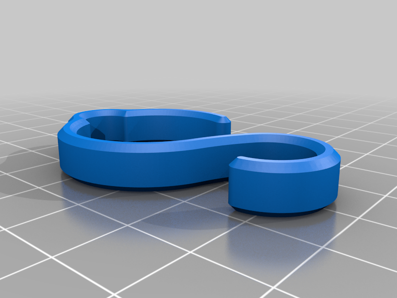Free 3D file power cable railing clip 🔌・3D print design to download・Cults