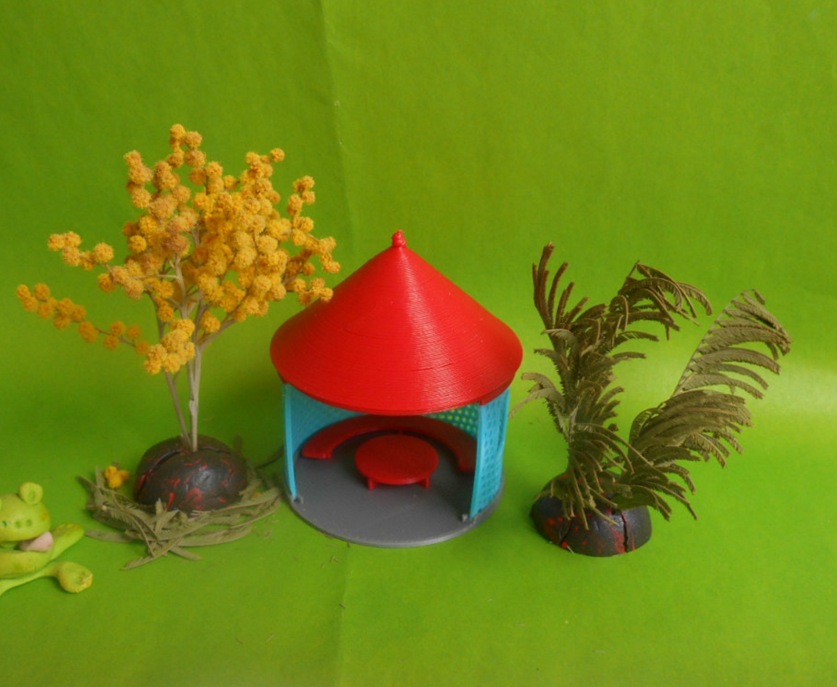 Free STL file Pavilion 🎲 ・3D printable model to download・Cults