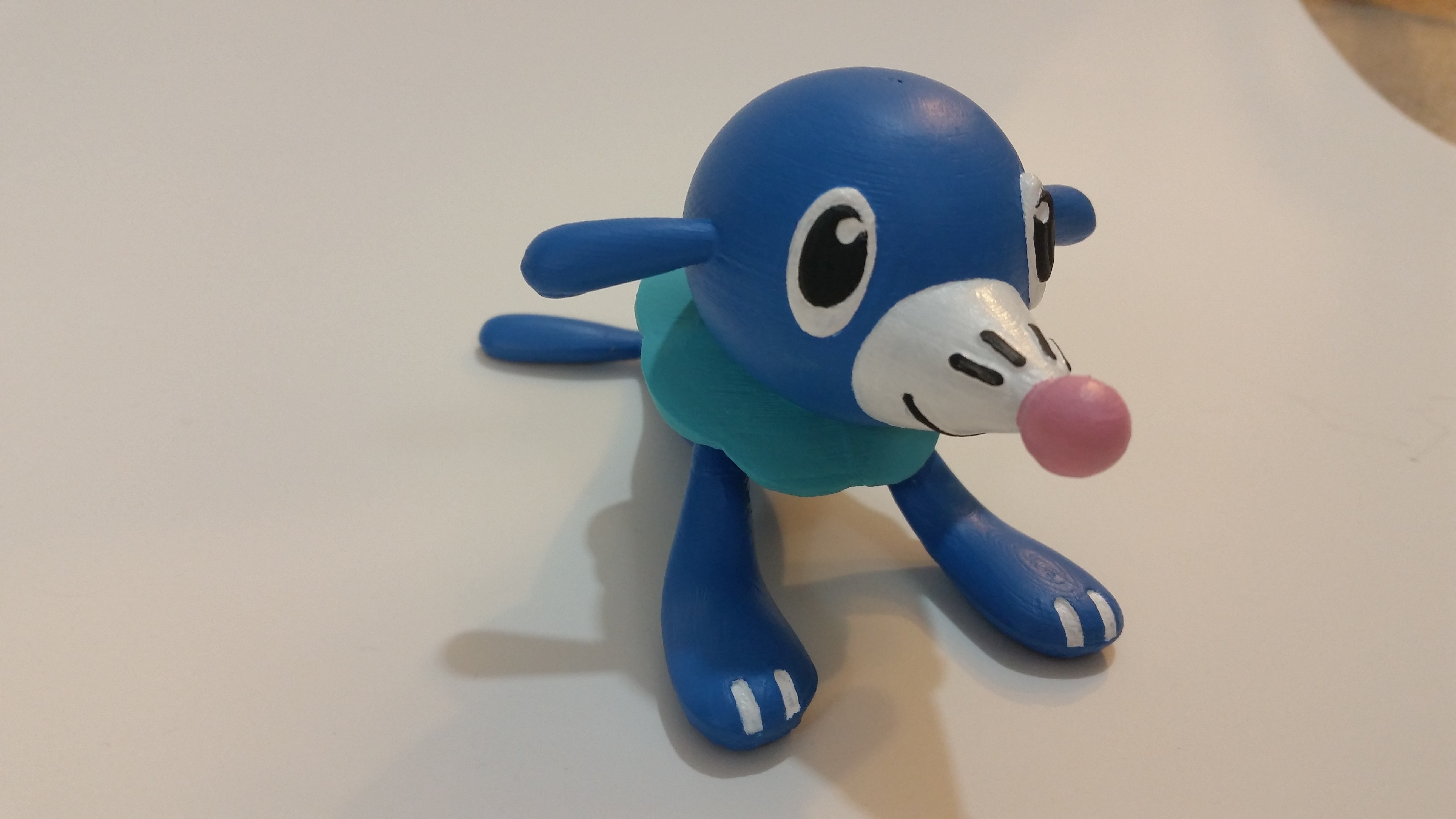 🐉 Popplio - Pokemon Sun &amp; Moon Water Starter・Free STL File for ・Cults