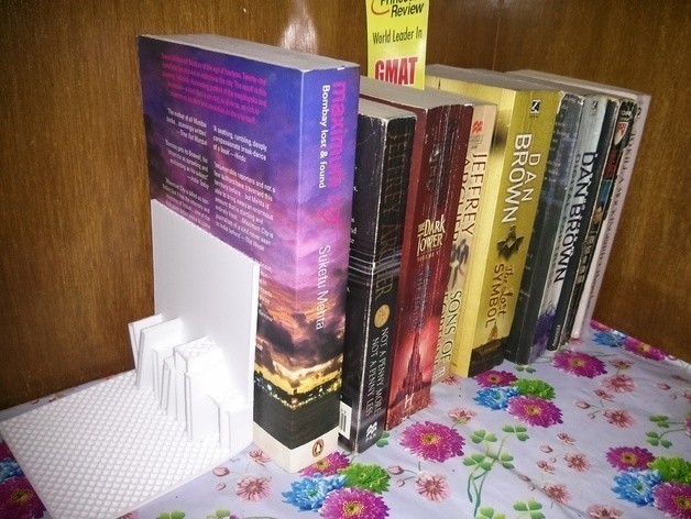 Free STL file Stack shaped Book End 📚・Design to download and 3D print・Cults