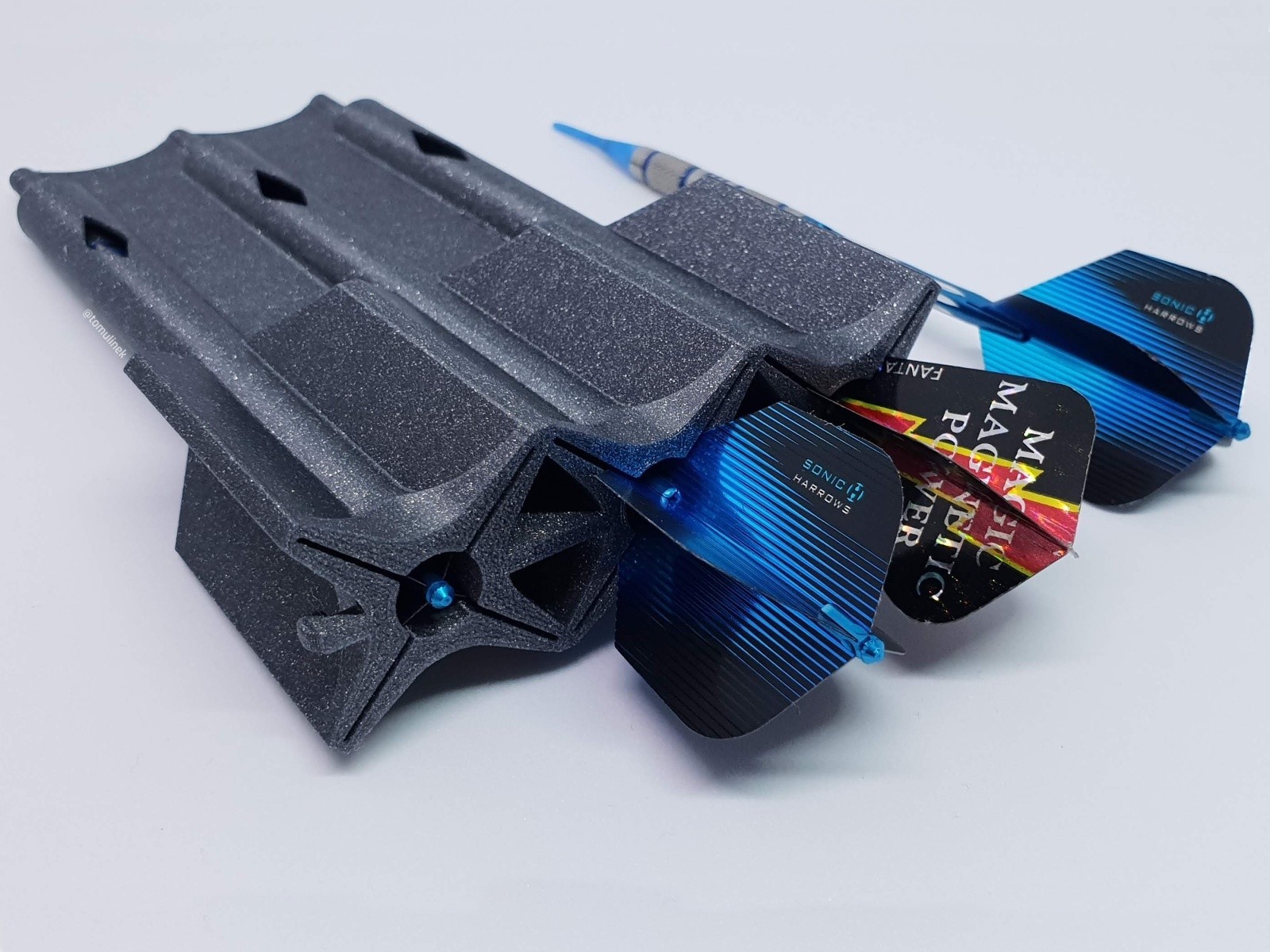 Funda Para Dardos - Capacidad 6 Unidades, Con Bolsillos Para Accesorios, Material EVA