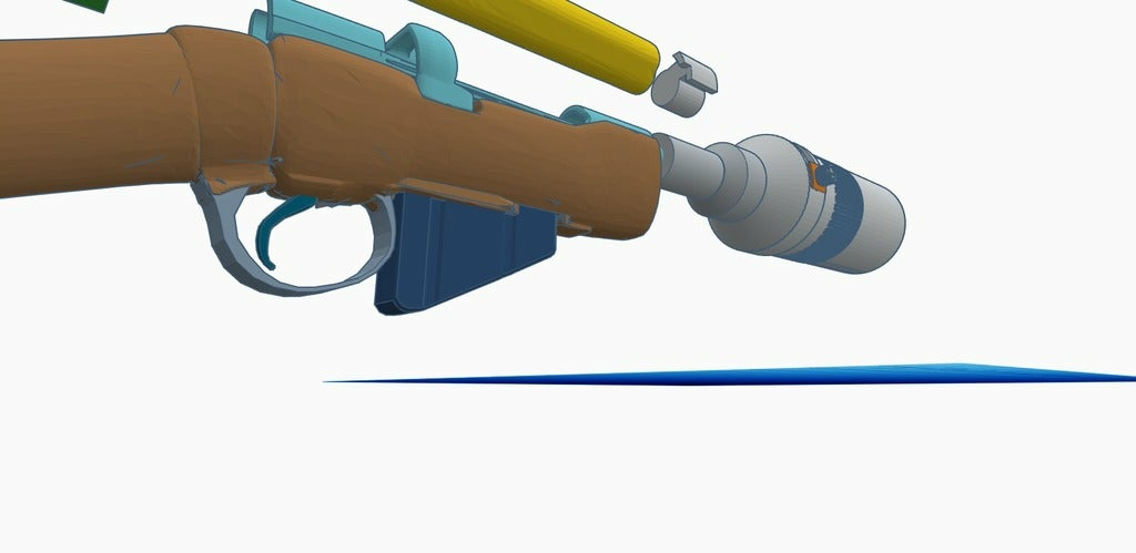 Ca 87 Free STL file CA-87 (ANH: Jawa's Ion Blaster) Blaster body only ・Model ...