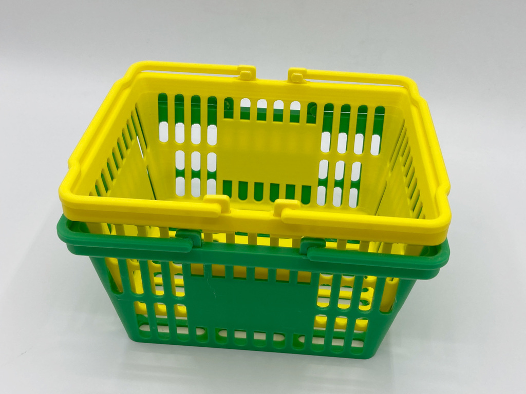 🛒 ミニ買い物かご / Mini Shopping Basket・Free 3D File for ・Cults
