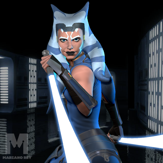 асока тано 3d 3D file Ahsoka Tano - Clone Wars ashoka 3D print model ⭐ ・3D printer design  to download・Cults