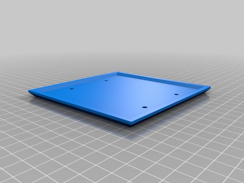 Blank 2 gang Wall Plate Free 3D File For Cults blank 2 gang wall plate free 3d file for cults