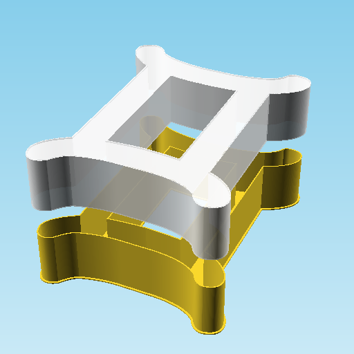 Free 3D file Gemini symbol, nestable box (v2) ♊ ・3D printable design to ...