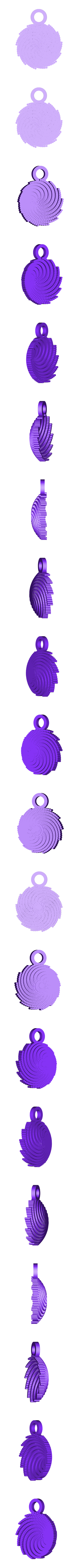 fermat_cylinder_earring_loops.stl Joyería H1-H0