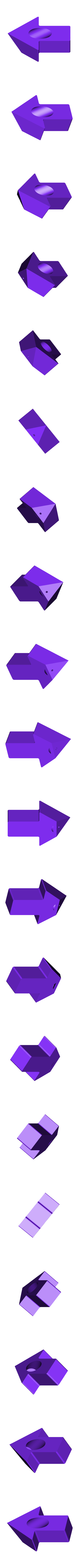 arrow_pin.stl Стреловидный нажимной штифт