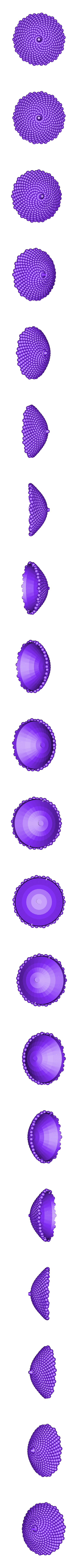 acorn-top.stl Illusorische Eichel